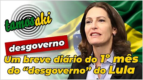 Um breve diário do 1º Mês do “desgoverno” do Lula #Brasil #CristinaGraeml #DesgovernodoLula