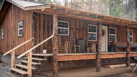 OUTPOST THANKSGIVING 2021 | OFF GRID TIMBER FRAME CABIN