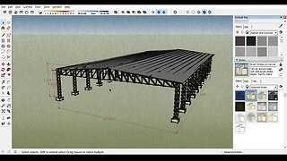 3d Pavilhão Em 10 minutos Sketchup Parte 2 Detalhes Finais