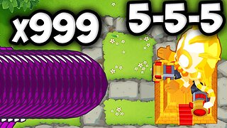 5-5-5 Sun God VS 999 B.A.Ds in BTD6