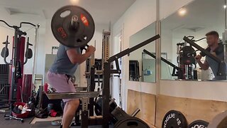 Bells of Steel Safety Squat Bar in Action! (SSB)