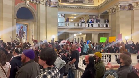 Trans Lives Matter stormed and occupied the Oklahoma capital yesterday