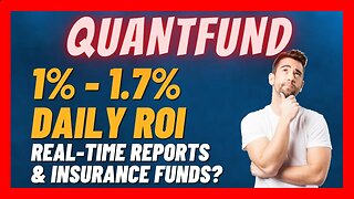 QUANTFUND Review 📈 NEW AI Yield Bot Launching Soon ⏰ 1% - 1.7% In Daily Returns