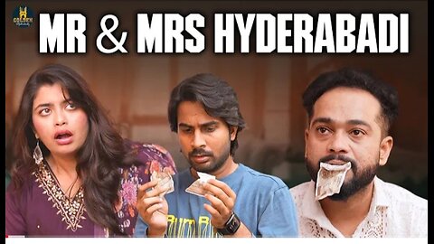 Mr & Mrs Hyderabadi | Just couple things| Hyderabadi Comedy | Golden Hyderabadiz | #couplecomedy