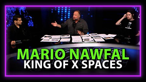 Mario Nawfal— Joins Alex Jones Live In-Studio To Talk Trump Conviction And WWIII