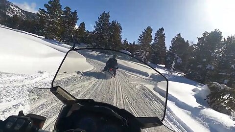Snowmobiling in Lake Tahoe