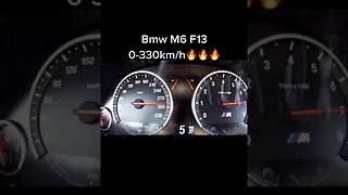 Bmw M6 F13 0-330km/h