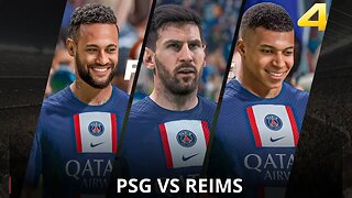 FIFA 23 - PSG vs STADE DE REIMS | LIGUE 1 2023 [4K 60FPS]