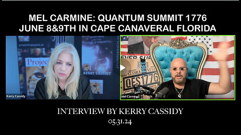 KERRY CASSIDY INTERVIEW - MEL CARMINE: QUANTUM SUMMIT 1776 AND XRP