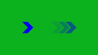 Pointing Arrow Green Screen Overlay Motion Graphics 4K 30fps Copyright Free