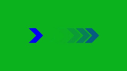 Pointing Arrow Green Screen Overlay Motion Graphics 4K 30fps Copyright Free