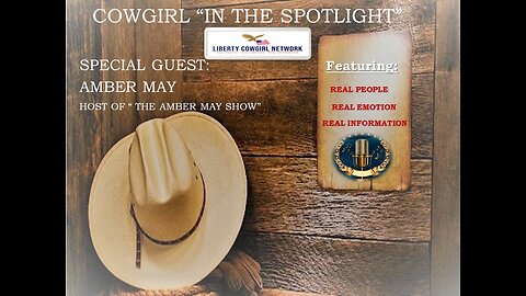 "IN THE SPOTLIGHT" - with Special Guest Amber May