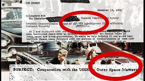 JFK signed the MEMO ordering the CIA to share all UFO information with the Soviets 10 days before his assassination.