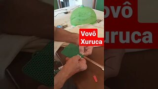 Vovô Xuruca tentando colar o mata mosca #shorts