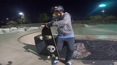 Skateboard basics - going up