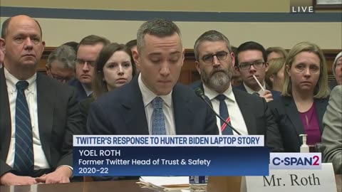 Yoel Roth admits Twitter was wrong to block the Hunter Biden laptop story