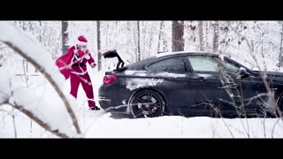 BMW M4 Christmas time