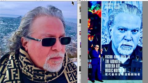 American Refugee Victor Hugo Escapes China Sees USA Fall Apart Thru Looking Glass Near Russia Border