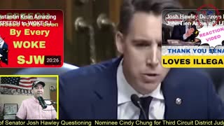 Josh Hawley Asks Nominee Cindy Chung- Did Biden Ask About Women & Children Exploitations