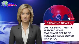 Justice Department's Historic Move: Marijuana Set to Be Reclassified as Lower-Risk Drug