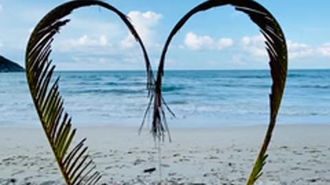 Heart Shape On Beach