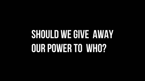 Should we give away out power to WHO?