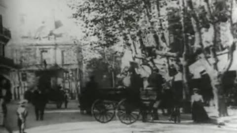 At The Beach & Seaside Scenes, Collection Of Lumière Films (1896 Original Black & White Film)