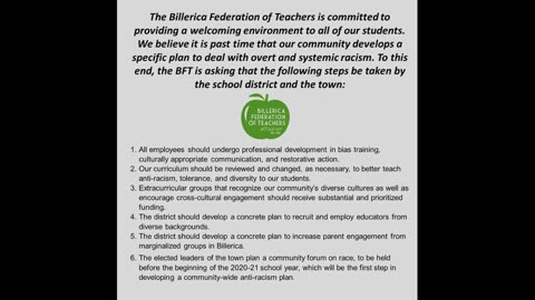 Billerica Schools Teaching Diversity, Equity, & Inclusion (Graphic Language)