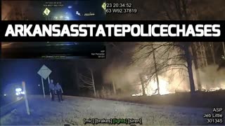 ARKANSAS STATE POLICE *FATAL* HIGH SPEED PURSUIT - KIA SPORTAGE