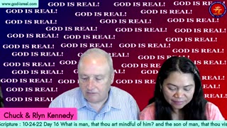 God is Real: 10-24-22 The Appearances of Angels Day16 - Pastor Chuck Kennedy