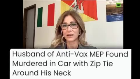 HUSBAND OF ANTI-VAX/CABAL/WAR MEP FOUND DEAD IN CAR, ZIP TIE AROUND NECK. “THEY KILLED MY HUSBAND"