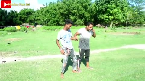 Must Watch Funny 😂😂Comedy Video try to not lough by __ Bindas fun bd __