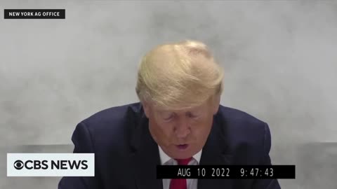 Trump's August 2022 deposition