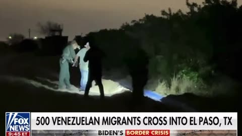 500 Venezuelan Migrants Cross into El Paso, TX