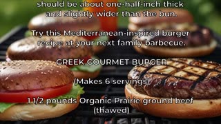 Burger Tips for Barbecue Success - GREEK GOURMET BURGER