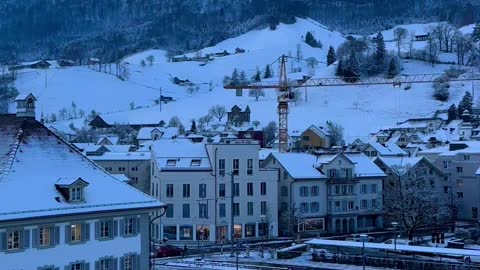 Winter days in Switzerland