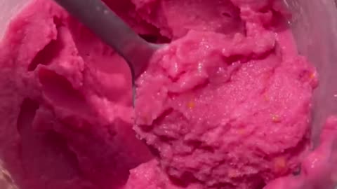 "Raspberry Coconut Orange Ice Cream - The Most Delicious Summer Treat"