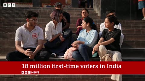 India election 2024: 18 million first-time voters in India | BBC News