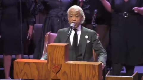 Al Sharpton Tries To Advertise For Himself At Tyre Nichols' Funeral