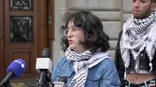 Columbia Pro-Palestine Protestor Calls On The School To Provide Them With Food