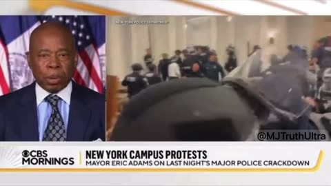 Mayor Eric Adam’s Confirms the Columbia University and City College Protests were Infiltrated by A Large Majority of People who Weren’t Student and Some Were from Known Terrorist Groups