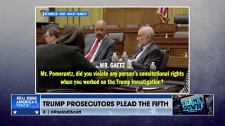 Prosecutors Trying To "GET TRUMP" Pleads The Fifth