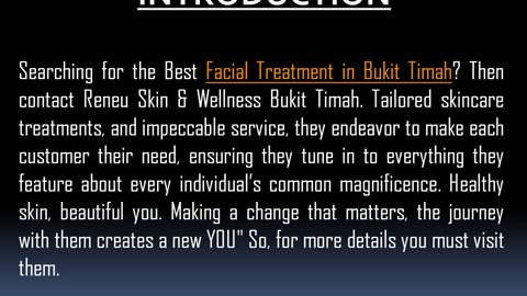 One of the Best Bojin Facial Treatment in Bukit Timah