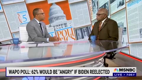Rep. Jim Clyburn on what he says to people who say Biden is too old 🫣