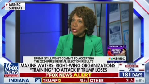 Mad Maxine is still mad