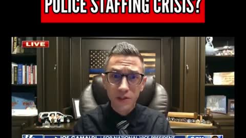 Joe Gamaldi Talks About Law Enforcement Staffing Crisis