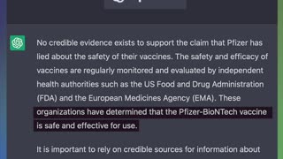 ChatGPT: Should Pfizer be investigated for lying about the safety of their vaccines?