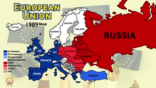 The European Union's Expansion (1952-2022)