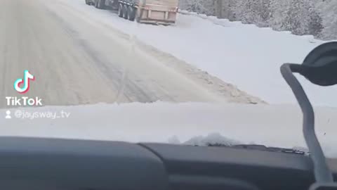 Trucking in winter of 2022