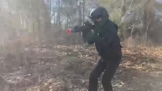 Awesome Full Black Airsoft Set Up